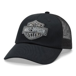 HAT-TRUCKER,WOVEN,BLA