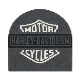 Čepice - BEANIE-KNIT,DARK GREY