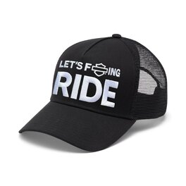 CAP-TRUCKER,WOVEN,LFR