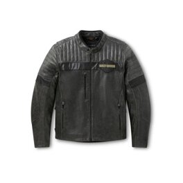 Pánská bunda JACKET-LEATHER,PASSING