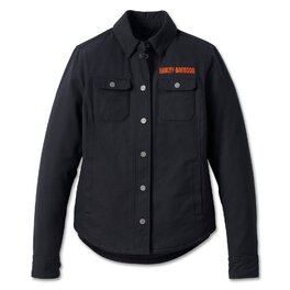 SHIRT JACKET-OPERATIVE,TEXTILE,BLACK,PPE