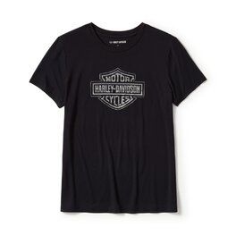 Dámské tričko TEE-KNIT,BLACK