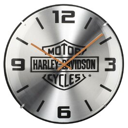 Nástěnné hodiny Bar and Shield Dome Clock