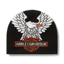 BEANIE-KNIT,BLACK -oboustranná čepice
