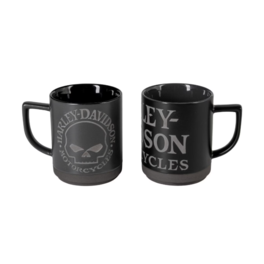 H-D Willie G. Skull Mug Set
