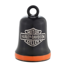 RIDE BELLS - STRIPE BELL-BLK/ORG