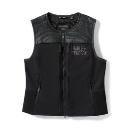 Dámská vesta VEST-TEXTILE,UTILITY,BLACK