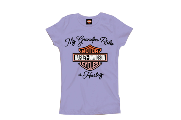 Tod Girls Tee Grandpa Rides