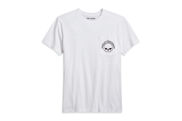 Pánské tričko TEE-KNIT,WHITE,SLIM