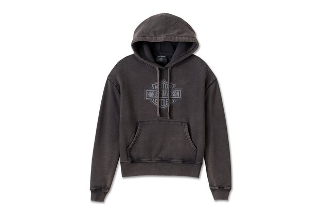 Dámská mikina HOODIE-KNIT,BLACK