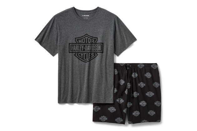 PAJAMA SET-KNIT,SHORTS,