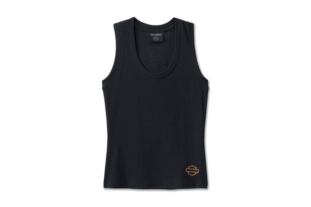 Dámské tílko TANK-KNIT,BLACK