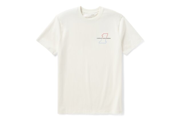 Pánské tričko TEE-KNIT,OFF WHITE