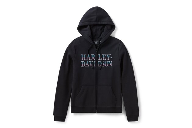 Dámská mikina HOODIE-KNIT,BLACK