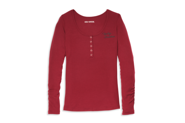 Dámské tričko SHIRT-WOVEN,RED