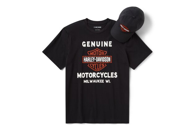 Pánský set tričko + kšiltovka HAT/TEE SET-WOVEN/KNIT