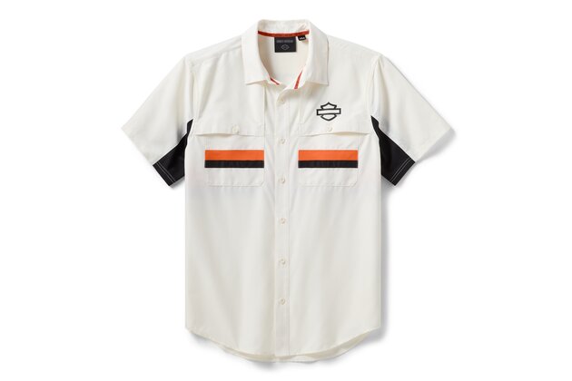 Pánská košile SHIRT-WOVEN,OFF WHITE