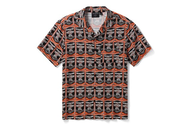 Pánská košile SHIRT-WOVEN,ORANGE/BL
