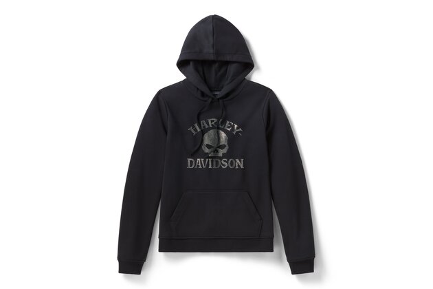 Dámská mikina HOODIE-KNIT,BLACK