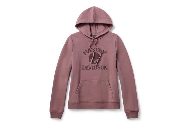 Dámská mikina HOODIE-KNIT,PINK