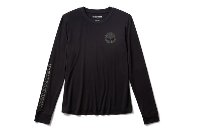 Dámské tričko TOP-KNIT,BLACK