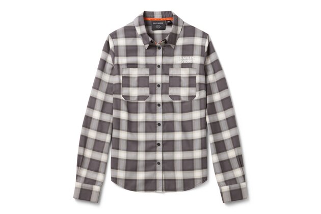 Dámská košile SHIRT-WOVEN,DARK GREY