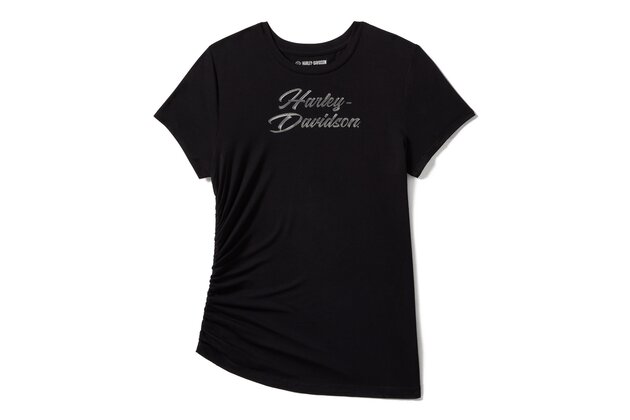 Dámské tričko TOP-KNIT,BLACK