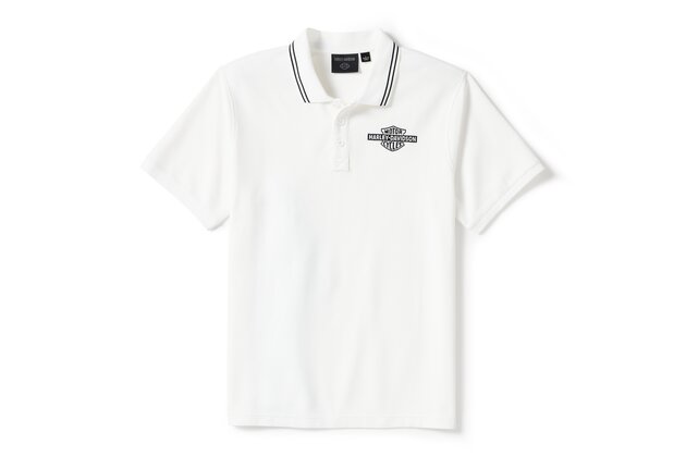 Pánské tričko POLO-KNIT,WHITE