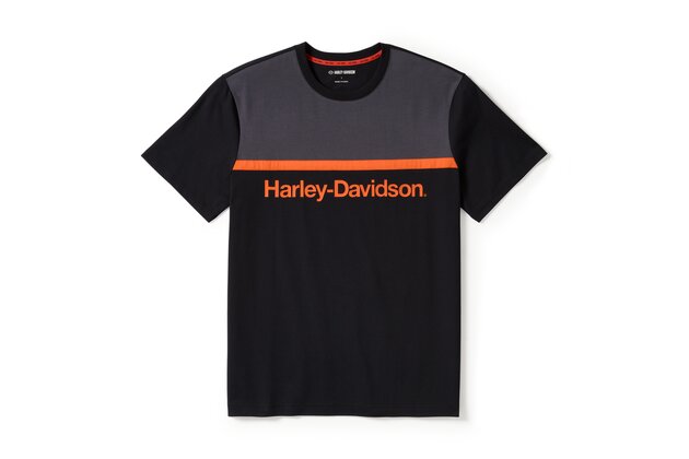 Pánské tričko TEE-KNIT,BLACK/DARK GR