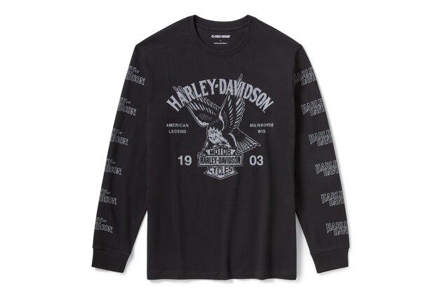 Pánské tričko - TEE-KNIT,BLACK