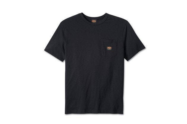 Pánské tričko TEE-120TH,KNIT,BLACK