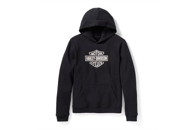 Dámská mikina - HOODIE-KNIT,BLACK