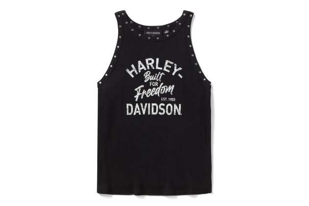 Dámské tílko - TANK-KNIT,BLACK
