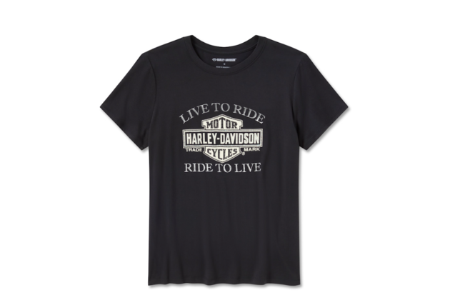 Dámské tričko TEE-KNIT,BLING,B/S,BLACK