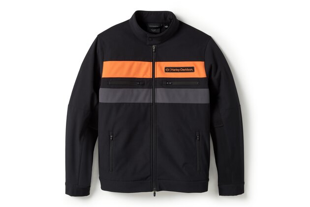 Pánská bunda JACKET-KNIT,BLACK