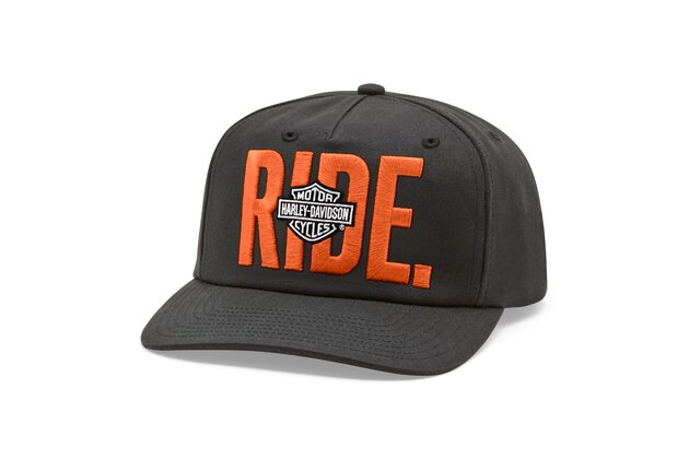 Kšiltovka - CAP-BB,WOVEN,RIDE,BLACK