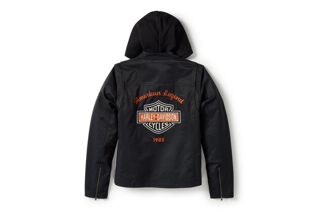 Dámská bunda JACKET-WOVEN/KNIT,BLAC