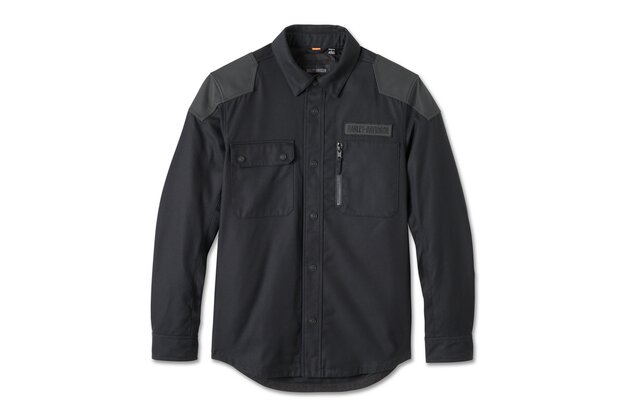 Pánská bunda SHIRT JACKET-OPERATIVE 2,TEXTL,ARMOR,BLK