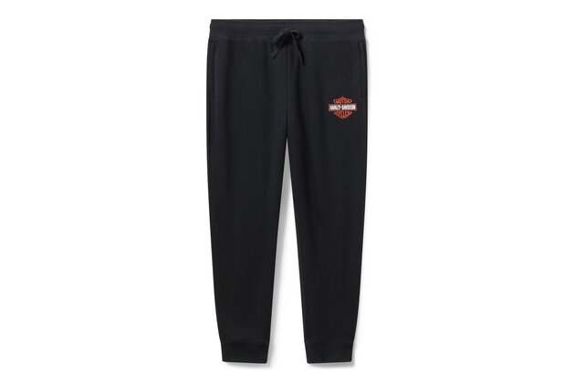 Pánské tepláky - PANTS-KNIT,BLACK