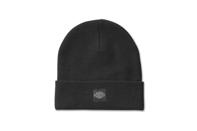 BEANIE-KNIT,BLACK