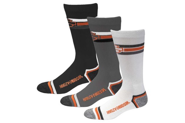 Pánské ponožky Retro Rider socks  3 ks v balení, velikost L