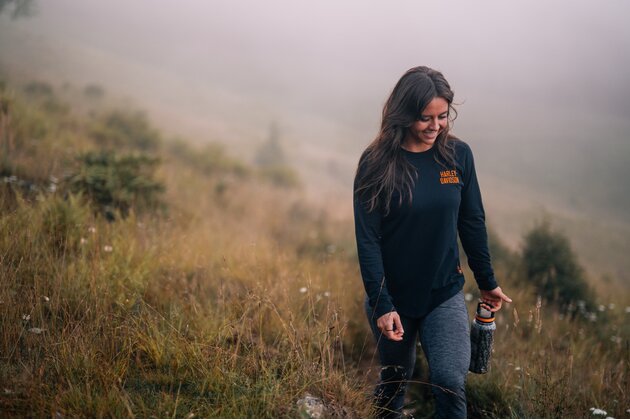 Dámské tričko TOP-KNIT,REALTREE,BLACK