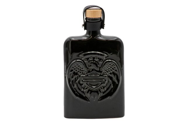 H-D Open BaS Eagle Flask