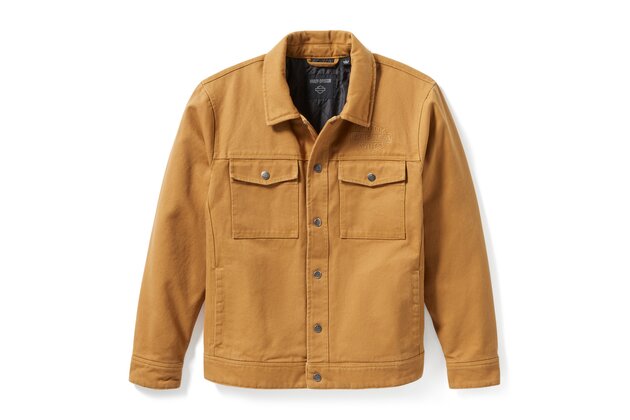 Pánská bunda JACKET-WOVEN,TAN