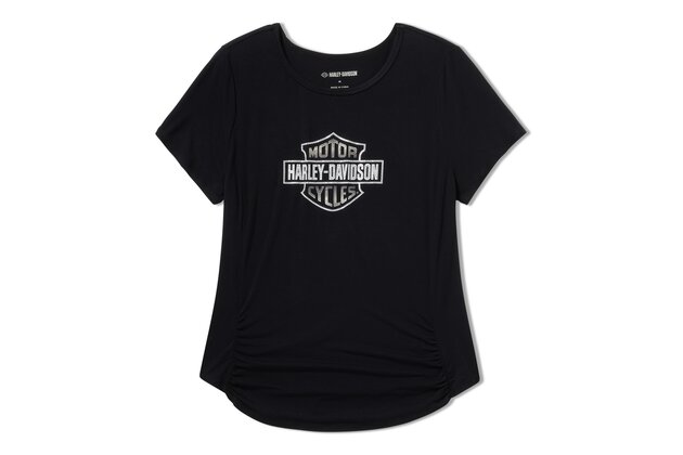 Dámské tričko TOP-KNIT,BLACK