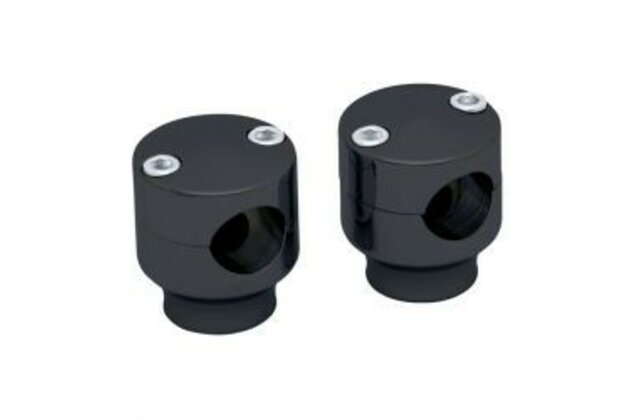 COVINGTONS 1,5“ ALU RISERS BLACK (1“ HB)
