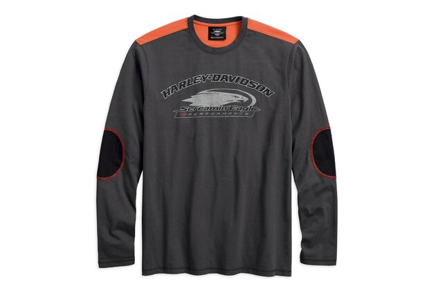 Pánské tričko TEE-GMHR,SE,L/S,KNT,GRY