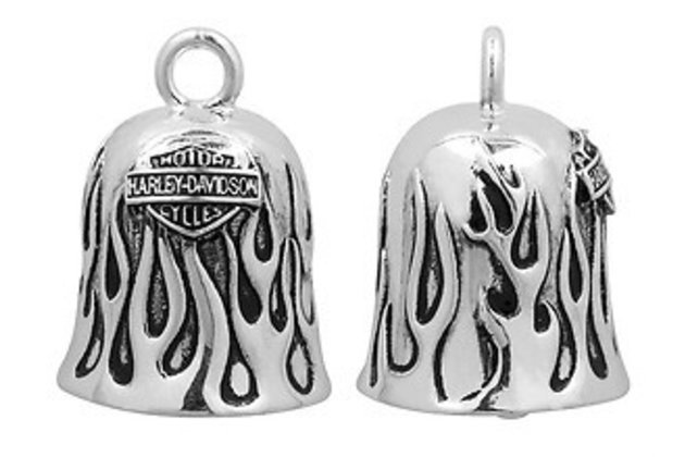 Silver Flames Ride Bell