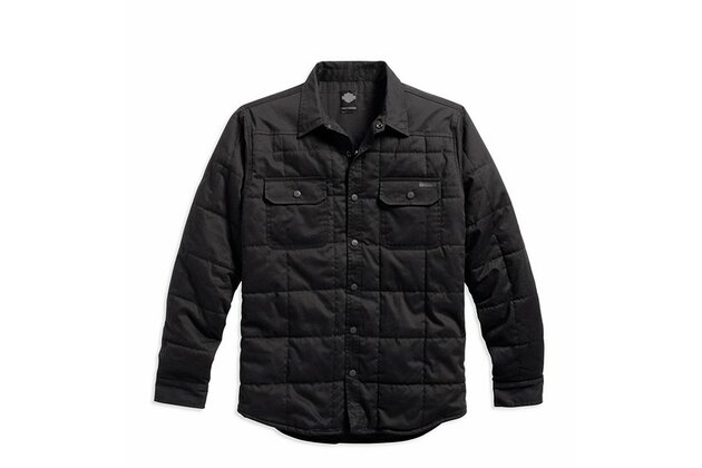 Pánská prošívaná košile/sako SHIRT JACKET-QUILTED,B/L