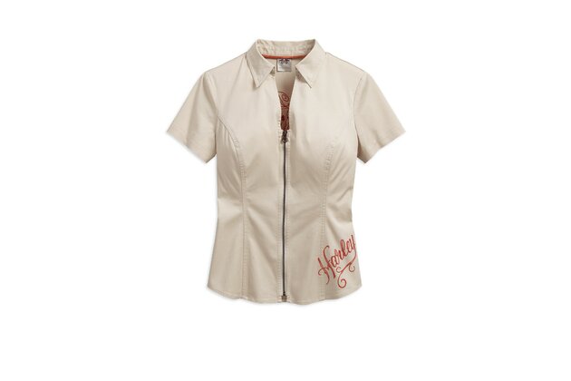 Dámská košile SHIRT-PERFORMANCE,ZIP/FR